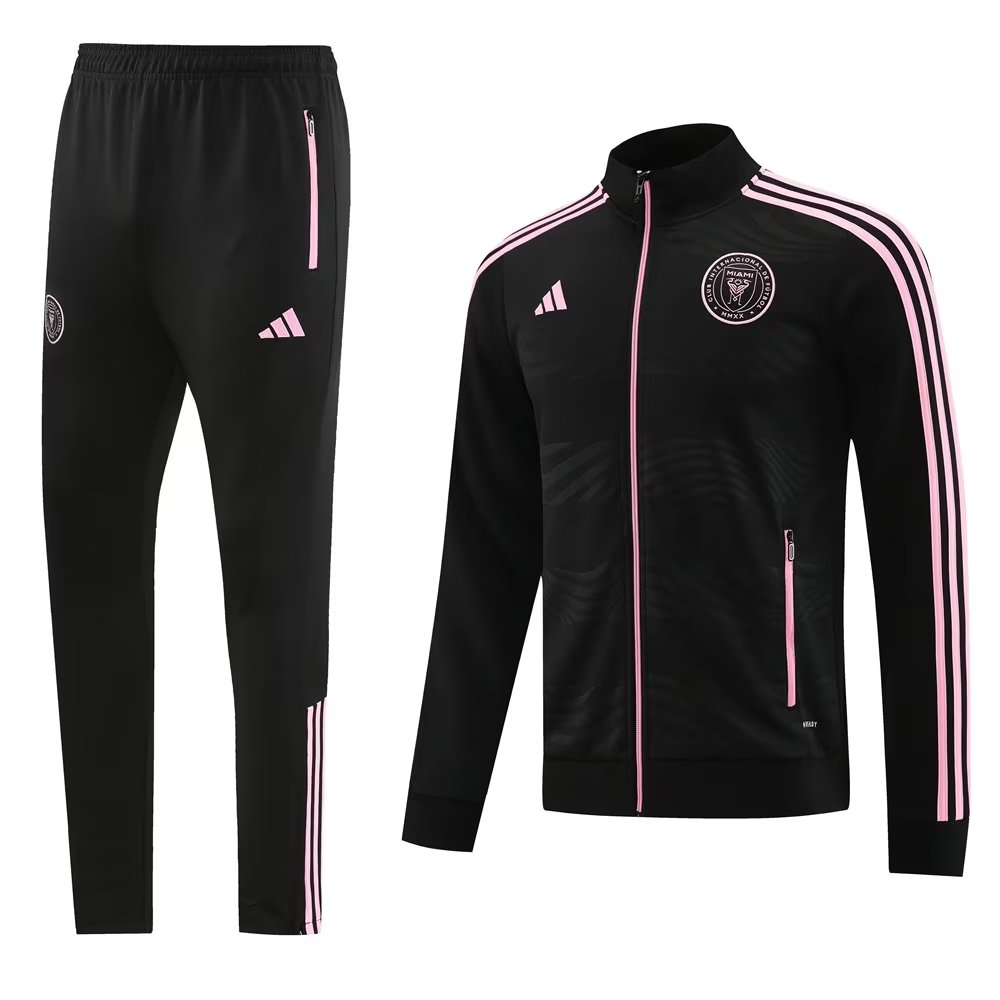 Conjunto Miami ZĂper Longo All Black
