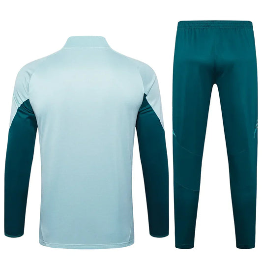Conjunto Cruzeiro Ziper Curto Treino Azul Claro - foto 2 | Torcedor Shop
