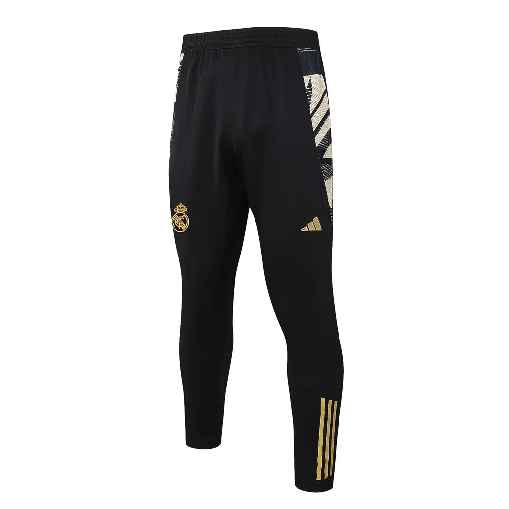 Conjunto Real Madrid Zíper Curto Treino Preto e Dourado - foto 4 | Torcedor Shop