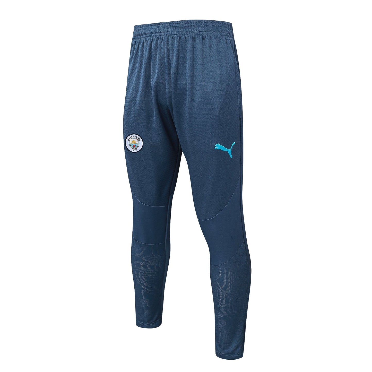 Conjunto Manchester City ZĂper Curto Azul