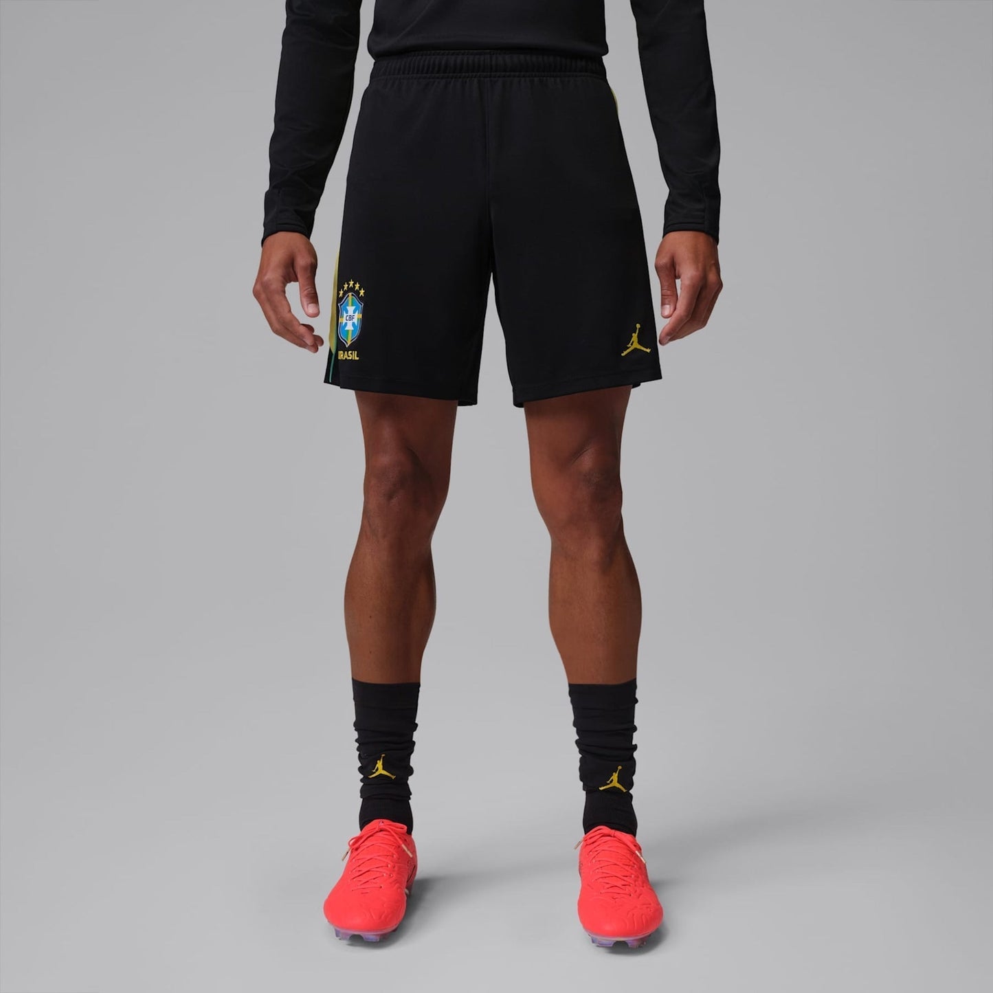 Shorts Brasil Academy Pro 2026 Treino Masculino