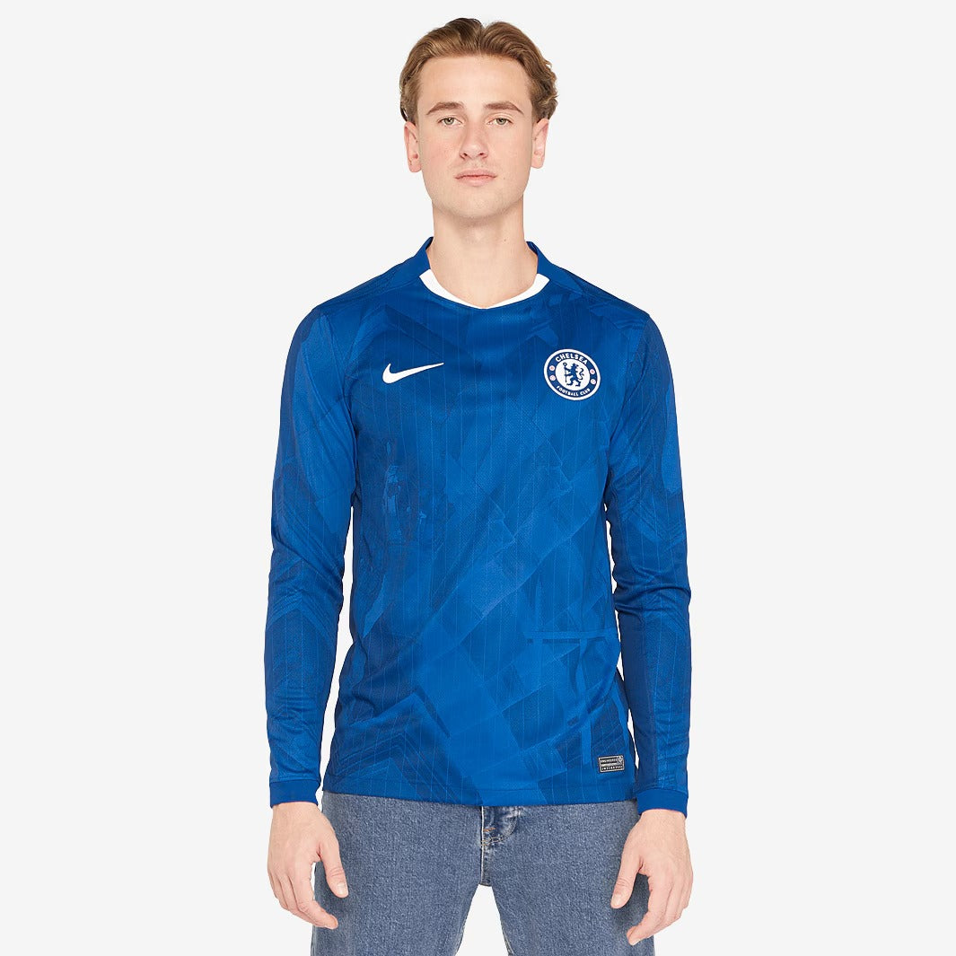 Camisa Chelsea 2025/26 I Manga Longa Torcedor