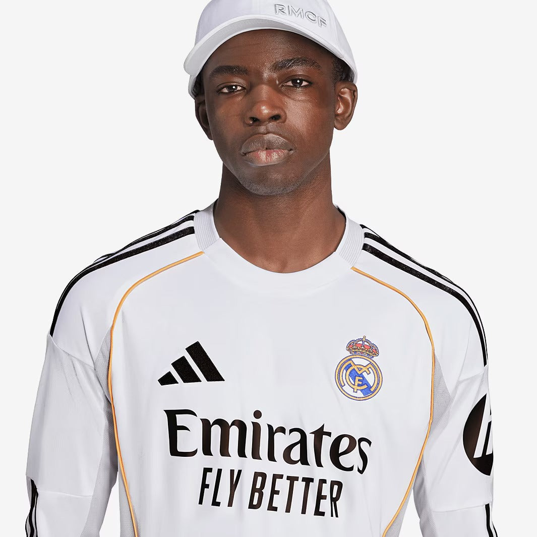 Camisa Real Madrid 2025/26 I Manga Longa