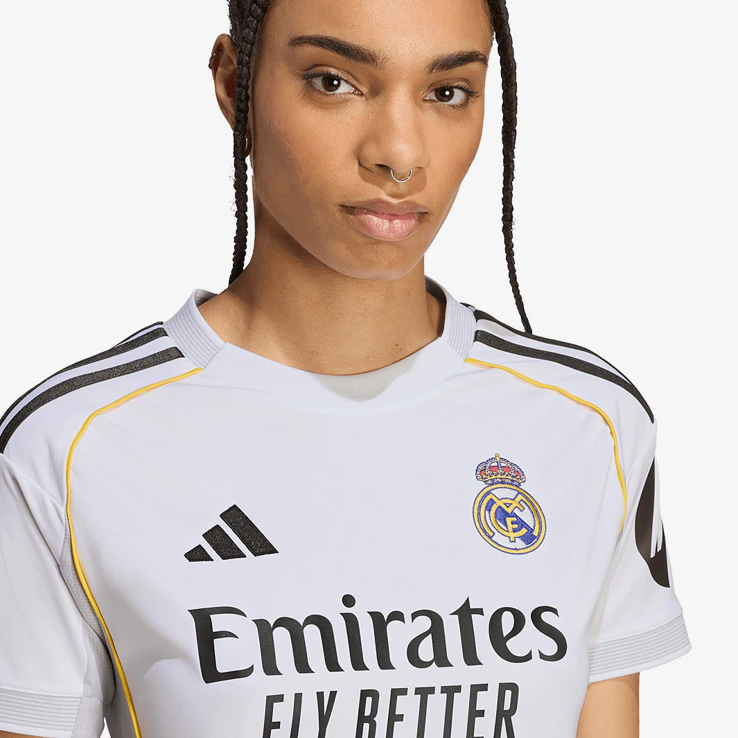 Camisa Feminina Real Madrid 2025/26 I Torcedor