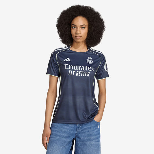 Camisa Feminina Real Madrid 2025/26 II Torcedor