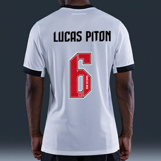 Camisa Vasco 2026/27 II LUCAS PITON N° 6