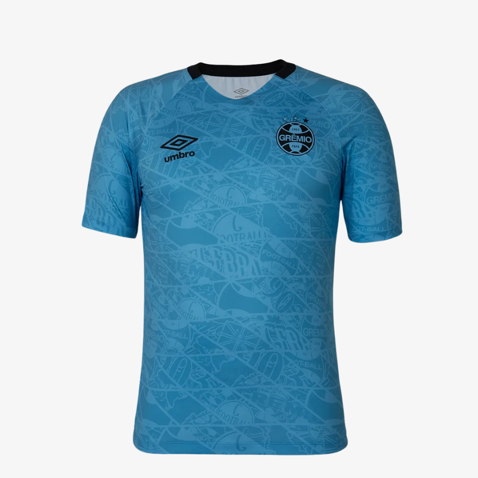 Camisa Aquecimento Grêmio 2025/26 Torcedor