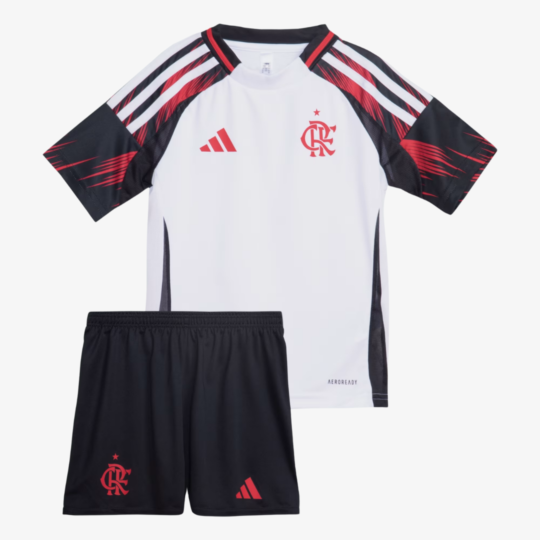 Conjunto Infantil Flamengo 2025/26 II