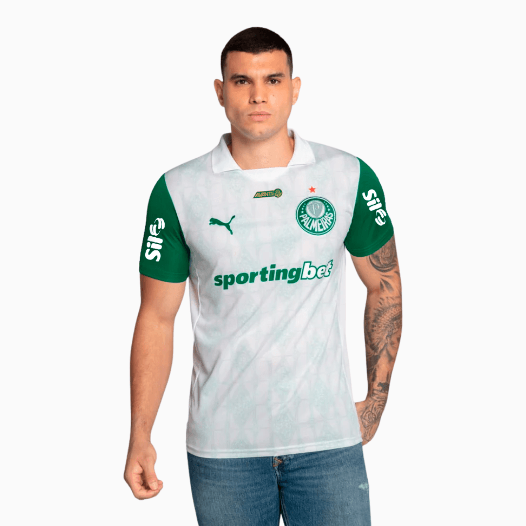 Camisa Palmeiras 2025/26 II Torcedor Com Patrocínios