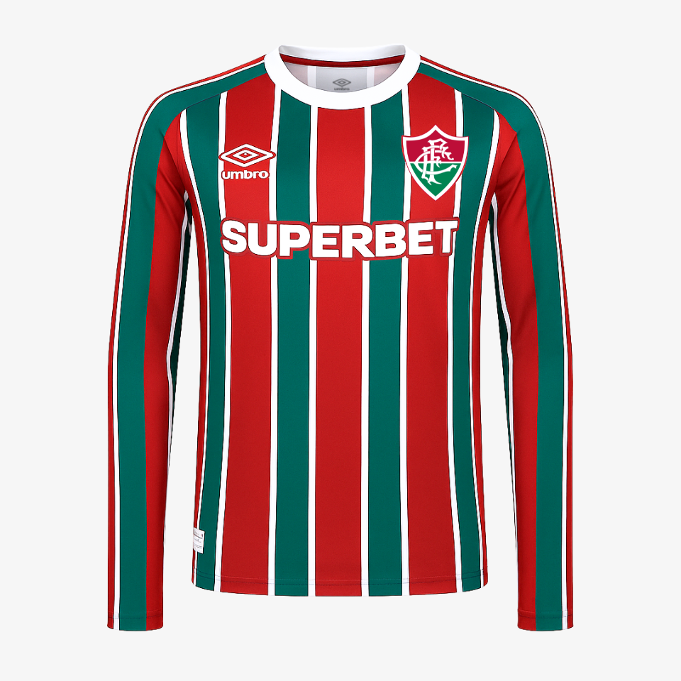 Camisa Manga Longa Fluminense 2025/26 I