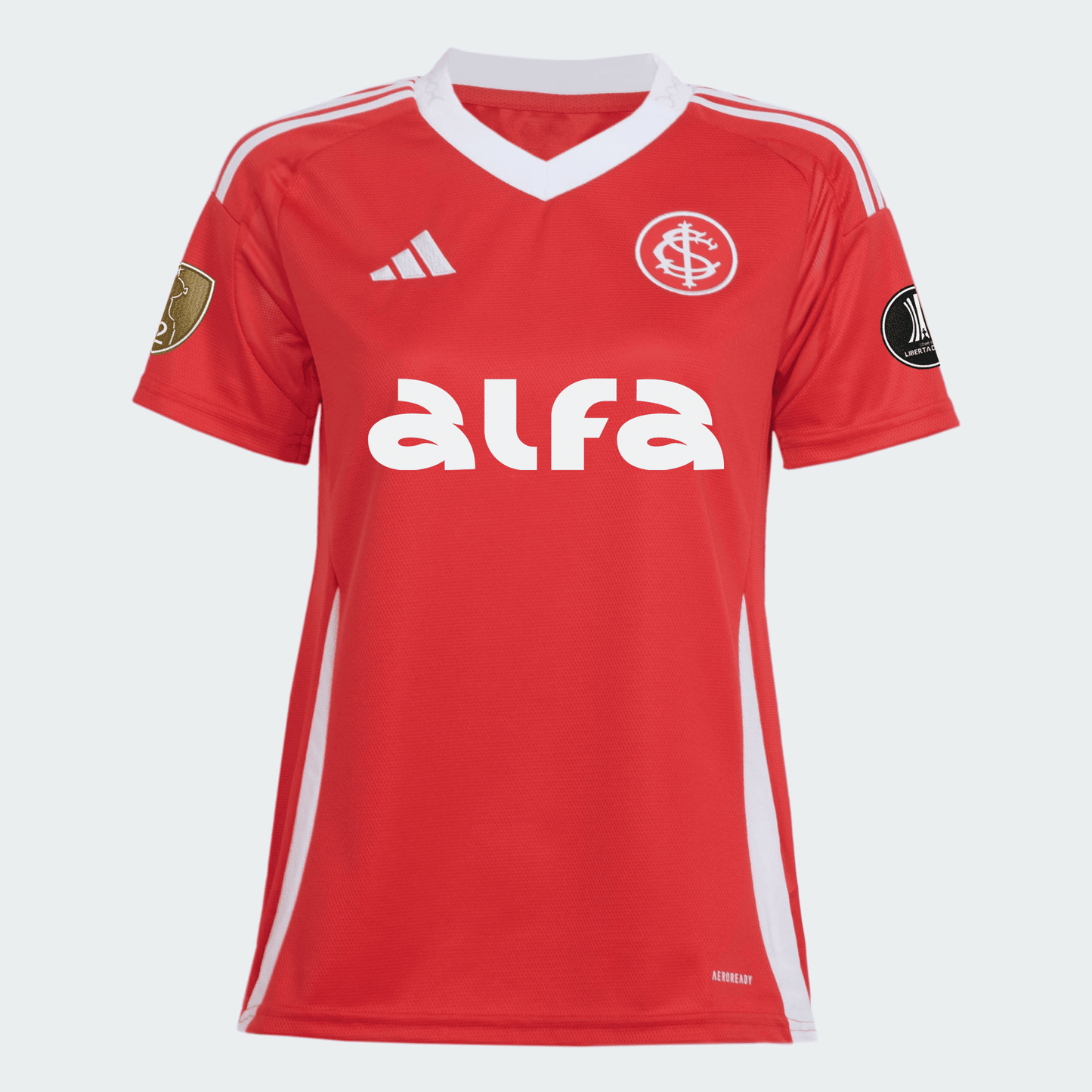 Camisa Feminina Internacional 2025/26 I Torcedor Com Patrocínios