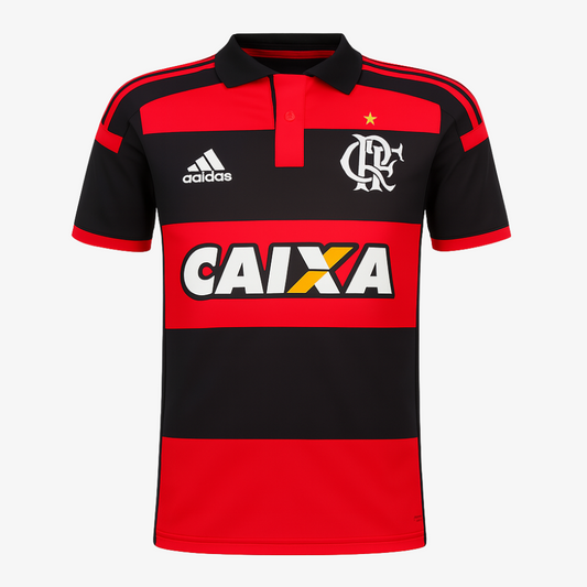 Camisa Flamengo 2014 I Retrô com Patrocinadores