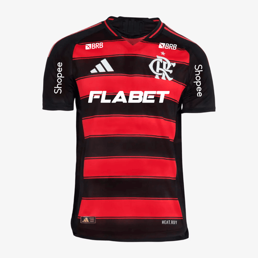 Camisa Flamengo 2025/26 I Authentic Com Patrocínios