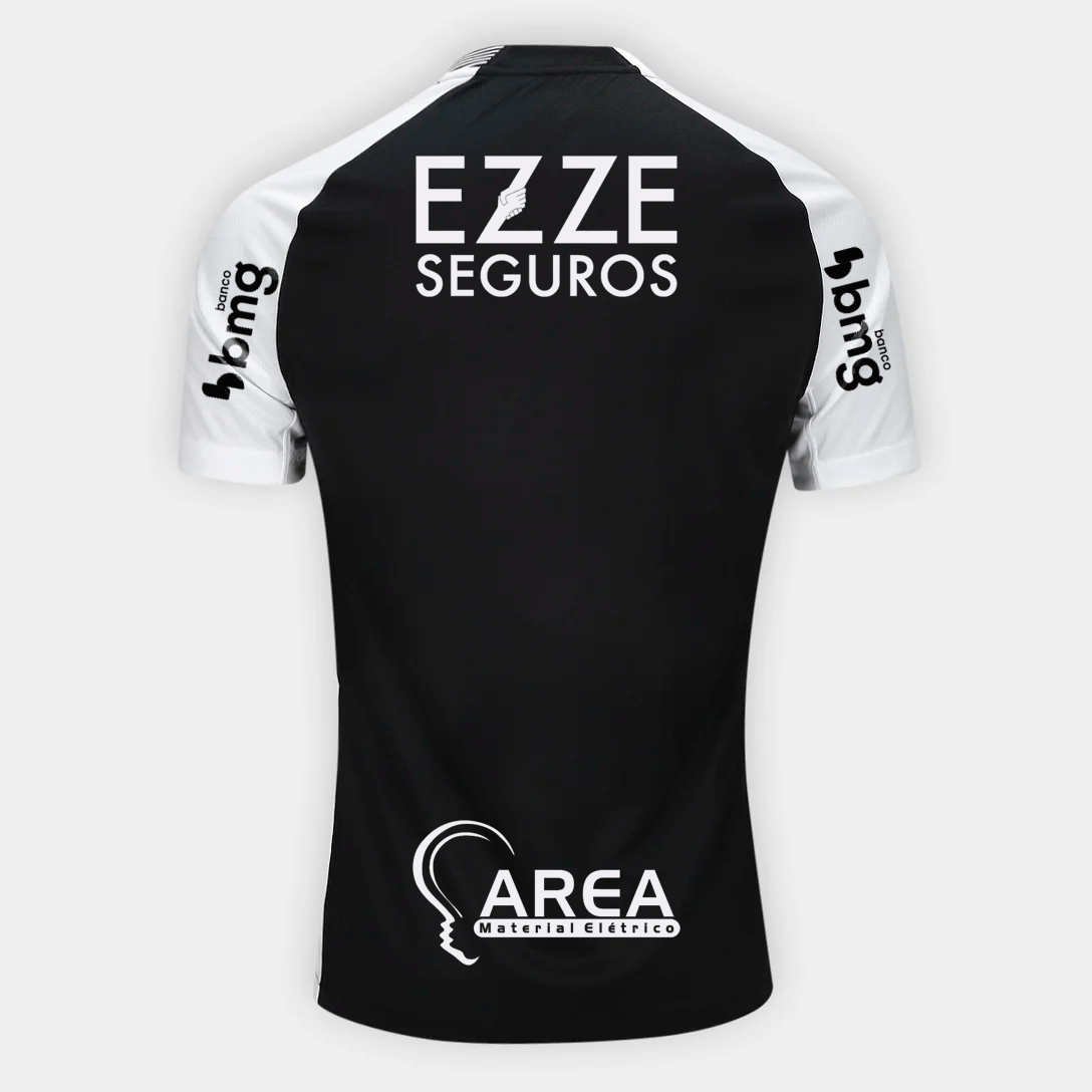 Camisa Corinthians 2025/26 II Torcedor Com Patrocínios