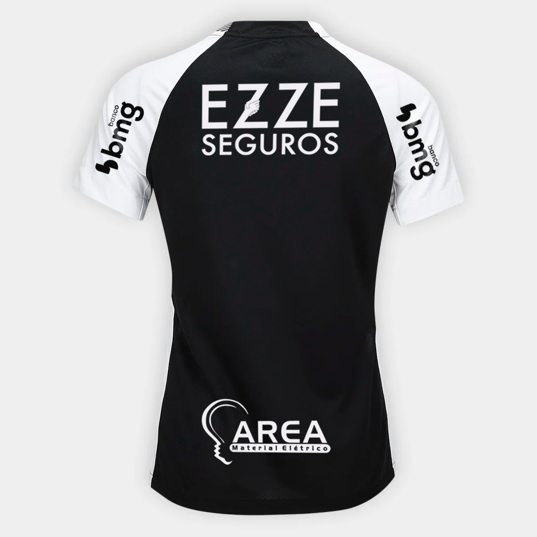 Camisa Feminina Corinthians 2025/26 II Torcedor Com Patrocínios