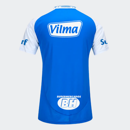 Camisa Feminina Cruzeiro 2025/26 I Torcedor Com Patrocínios