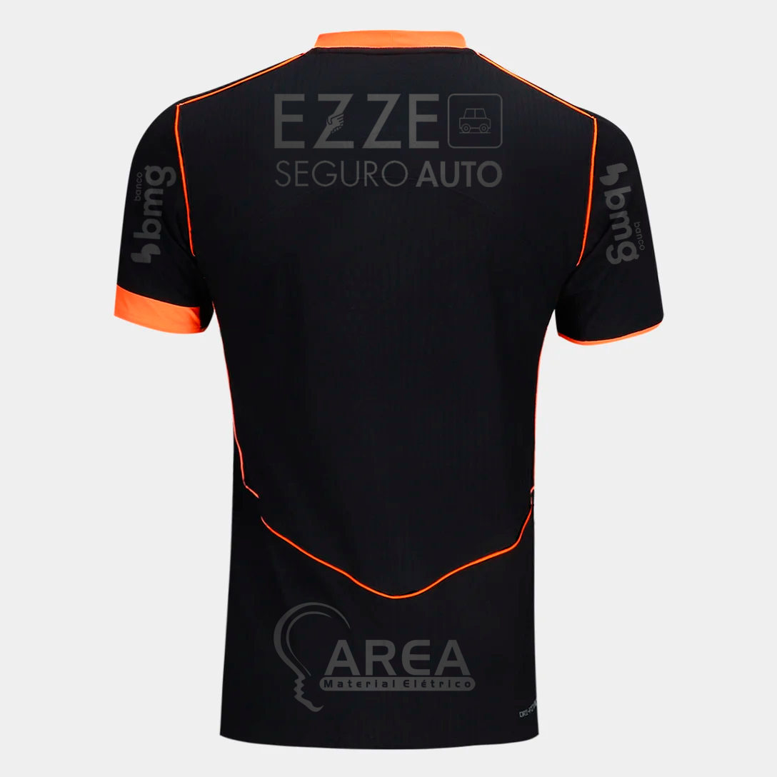 Camisa Corinthians 2025/26 III Jogador Com Patrocínios