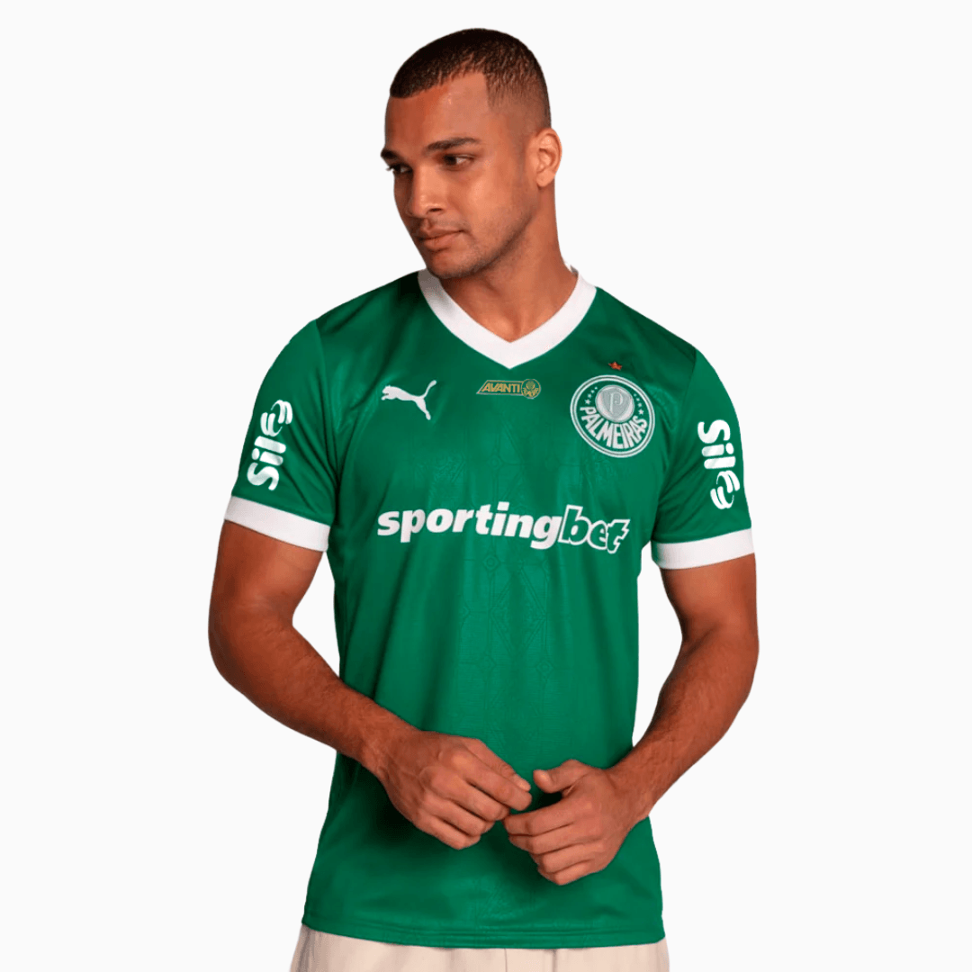 Camisa Palmeiras 2025/26 I Torcedor Com Patrocínios