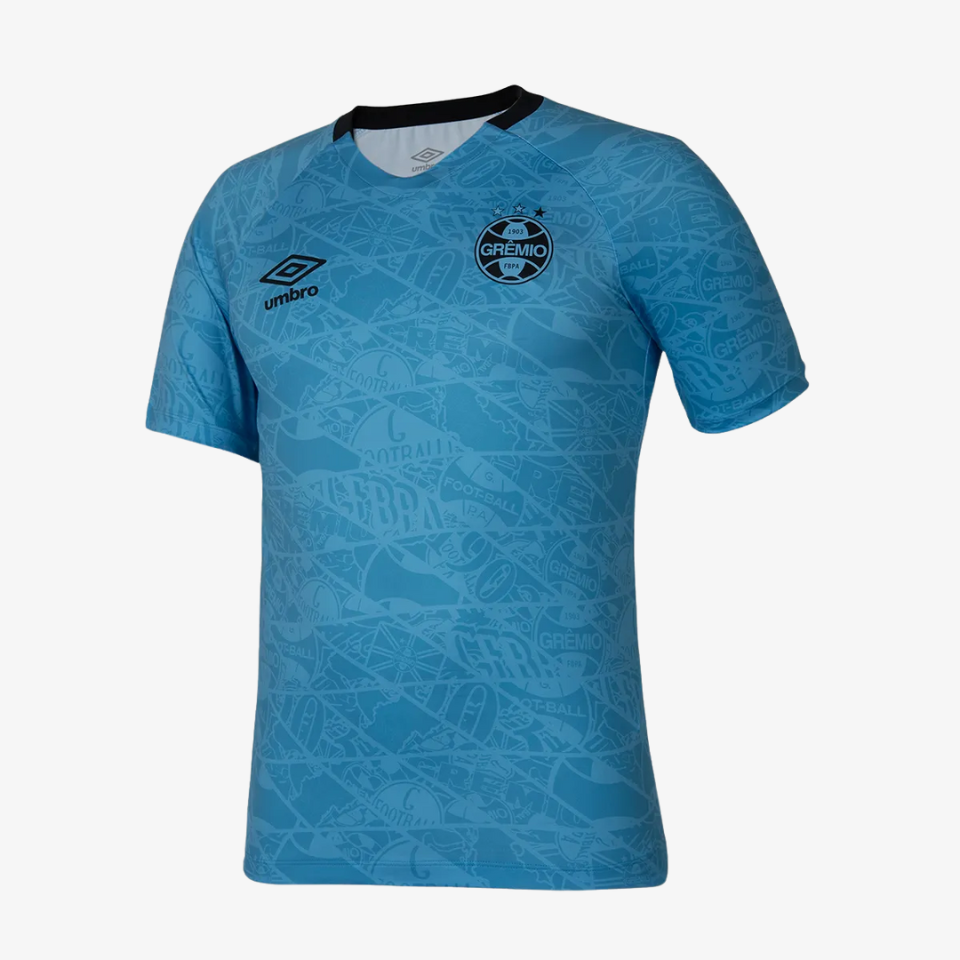 Camisa Aquecimento Grêmio 2025/26 Torcedor