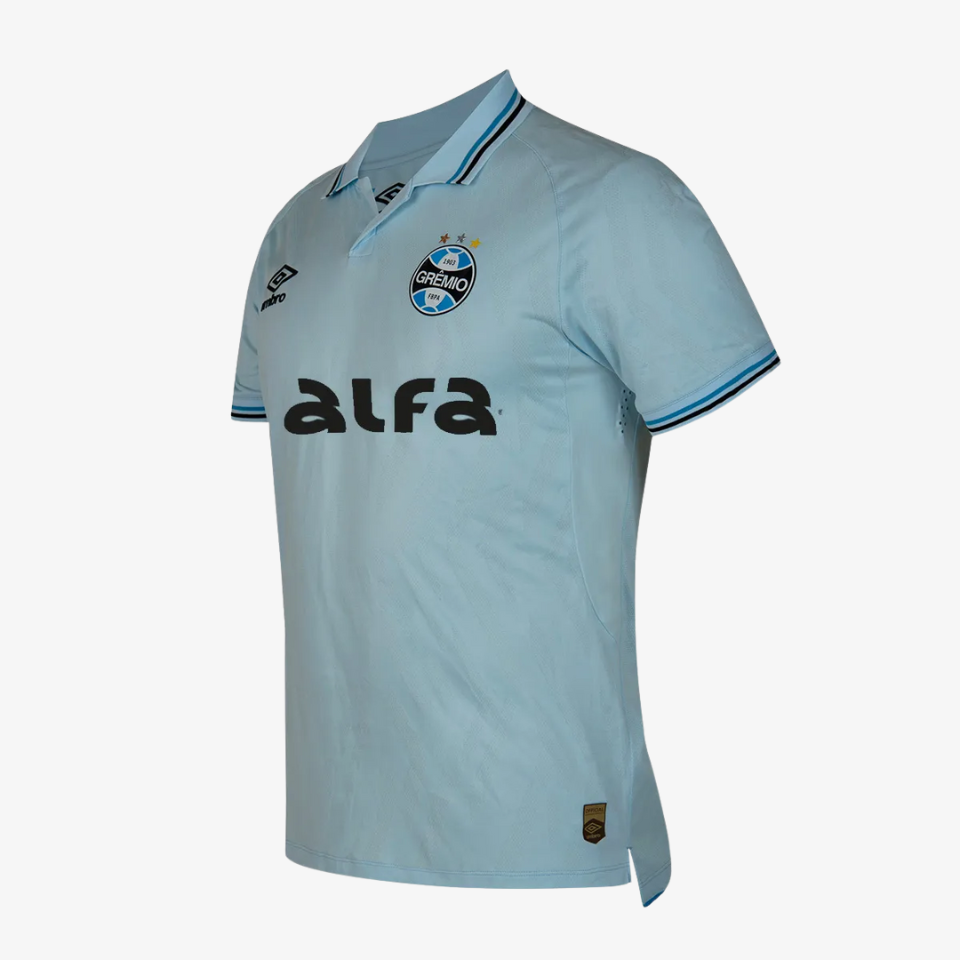 Camisa Grêmio 2025/26 II Celeste Jogador
