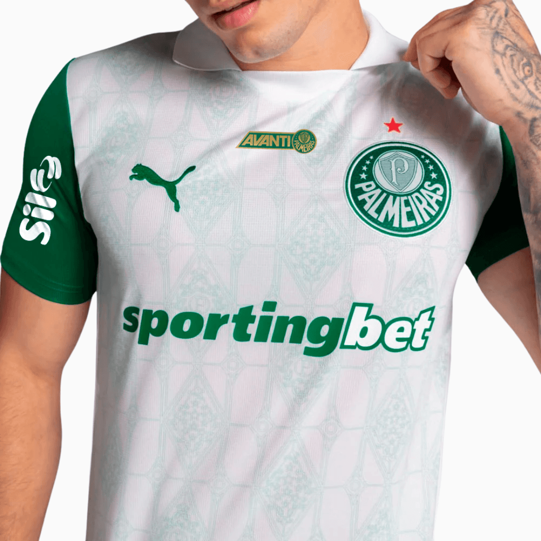 Camisa Palmeiras 2025/26 II Torcedor Com Patrocínios