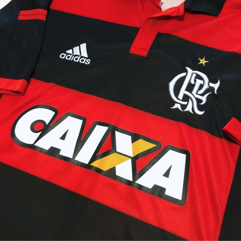 Camisa Flamengo 2014 I Retrô com Patrocinadores