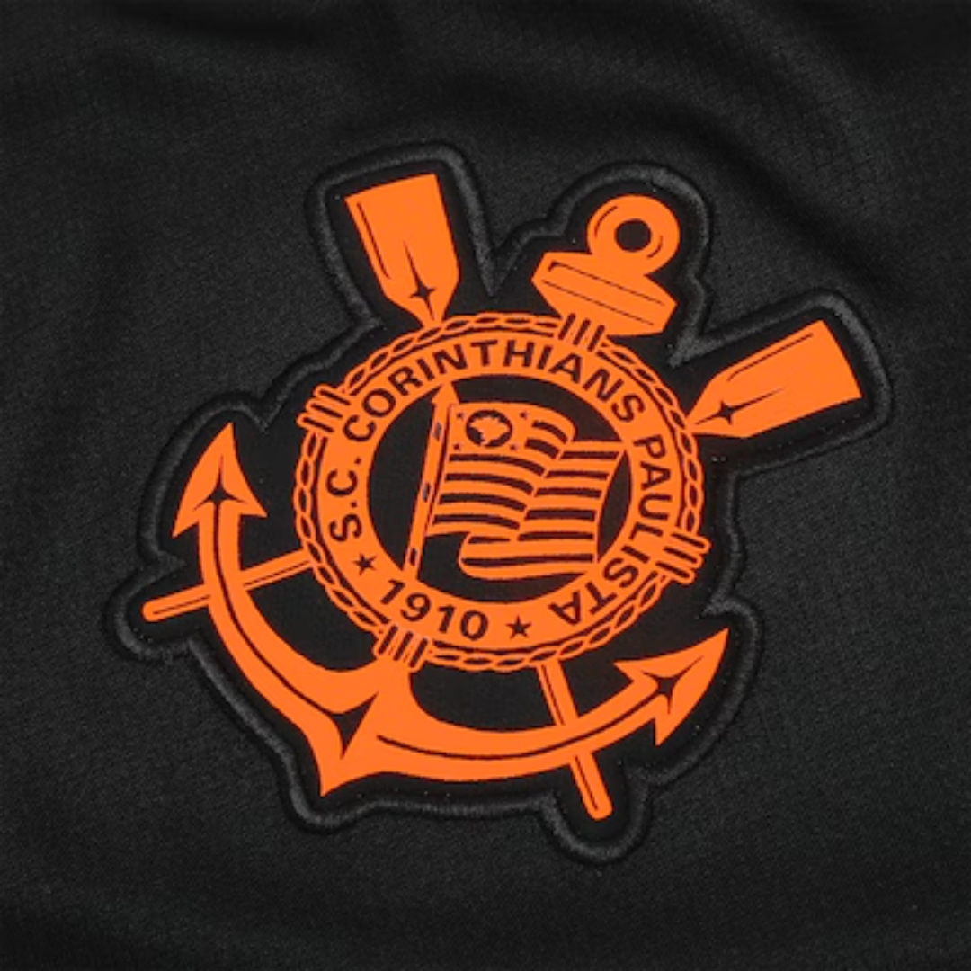 Camisa Feminina Corinthians 2025/26 III Torcedor Com Patrocínios