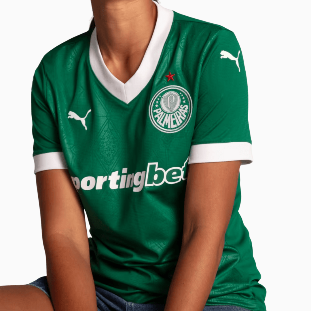 Camisa Feminina Palmeiras 2025/26 I Torcedor