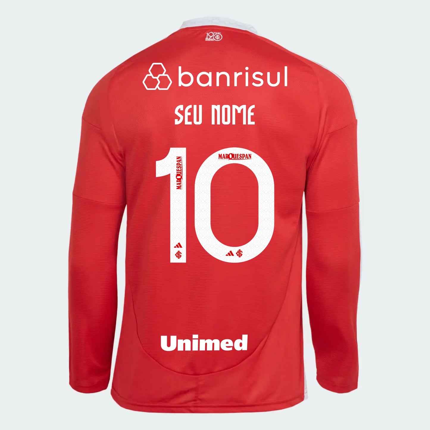 Camisa Internacional Manga Longa 2025/26 I Com Patrocínios