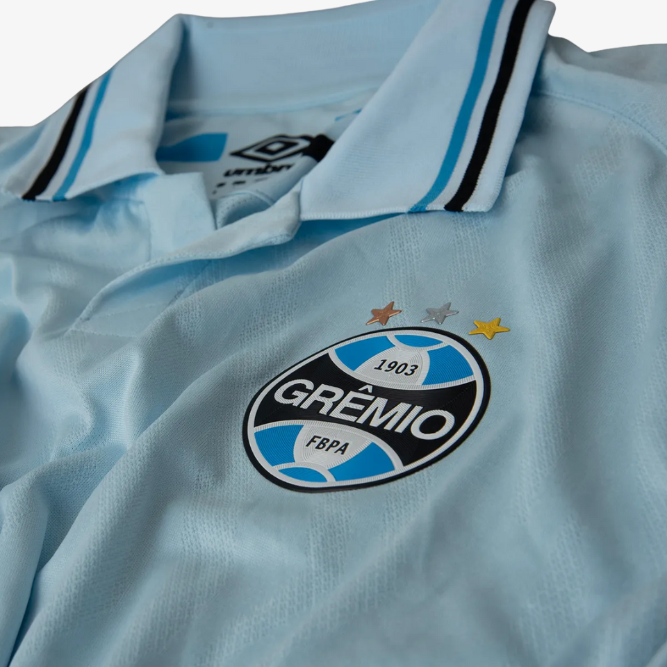 Camisa Grêmio 2025/26 II Celeste Jogador