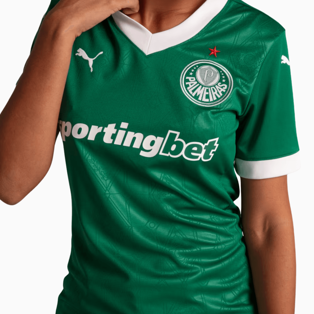 Camisa Feminina Palmeiras 2025/26 I Torcedor
