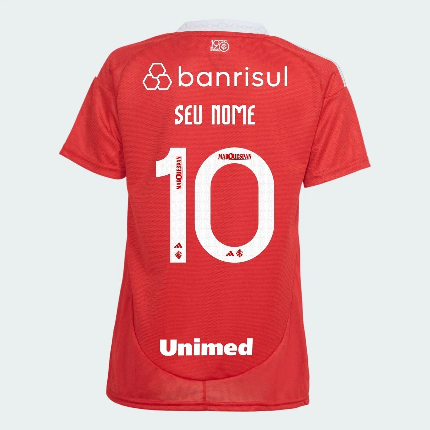 Camisa Feminina Internacional 2025/26 I Torcedor Com Patrocínios