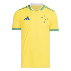Camisa Cruzeiro 2026/27 Verde Amarela Copa do Mundo - Torcedor