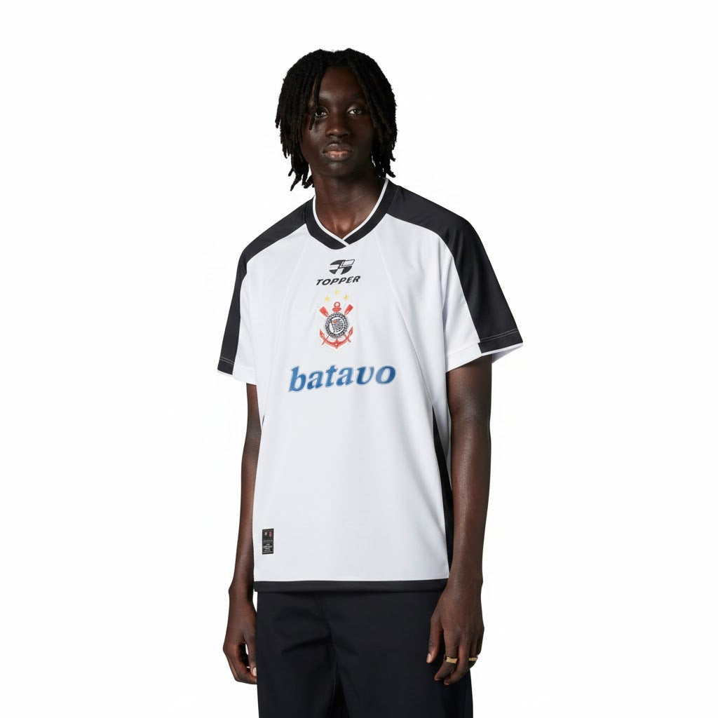 Camisa Retrô Corinthians 2000/01 I