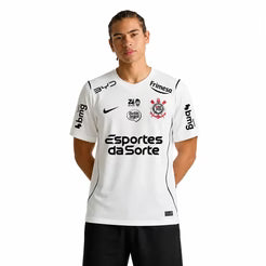 Camisa Corinthians 2026/27 I Com Patrocínios