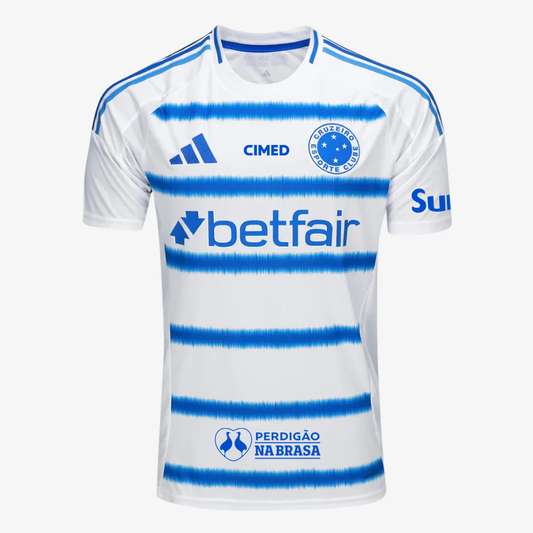 Camisa Cruzeiro 2025/26 II Torcedor COM PATROCÍNIOS