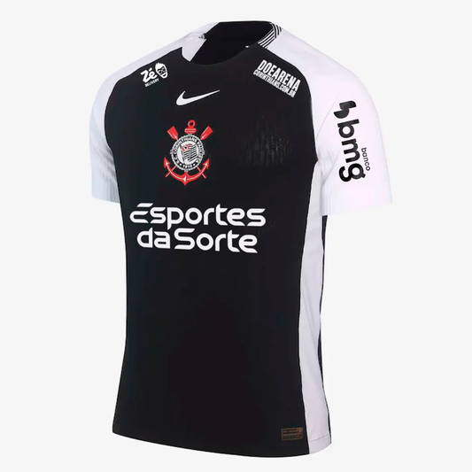 Camisa Corinthians 2025/26 II Jogador Com Patrocínios
