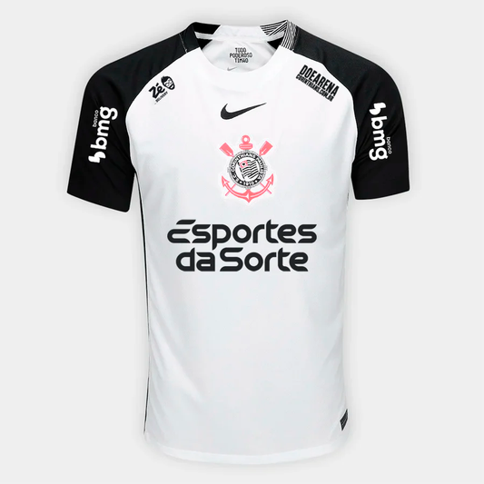 Camisa Corinthians 2025/26 I Torcedor Com Patrocínios