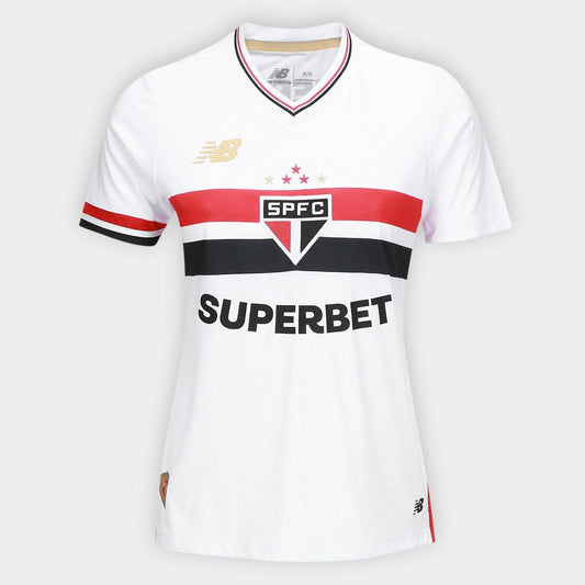 Camisa Feminina São Paulo 2025/26 I Torcedor