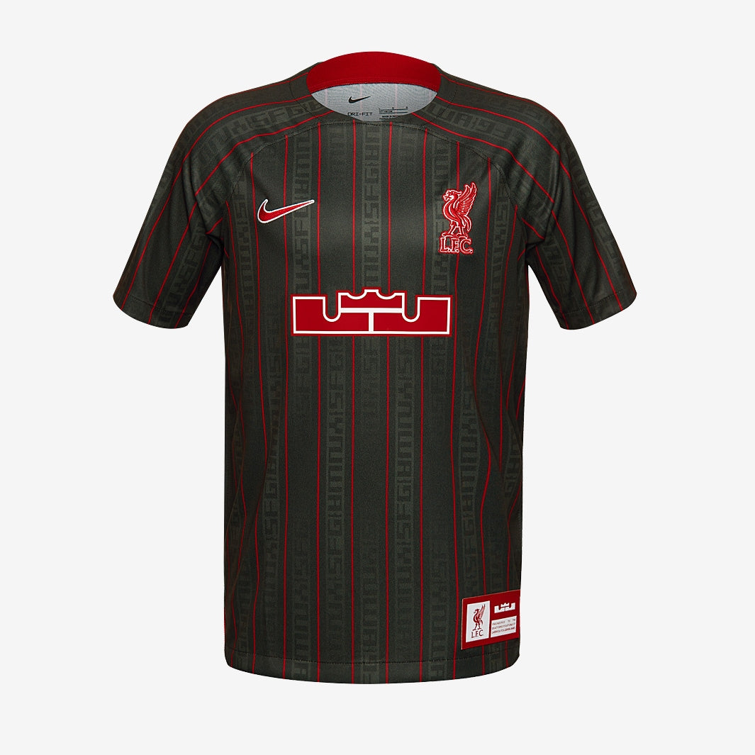 Camisa Conjunto Infantil LeBron James Liverpool FC Torcedor