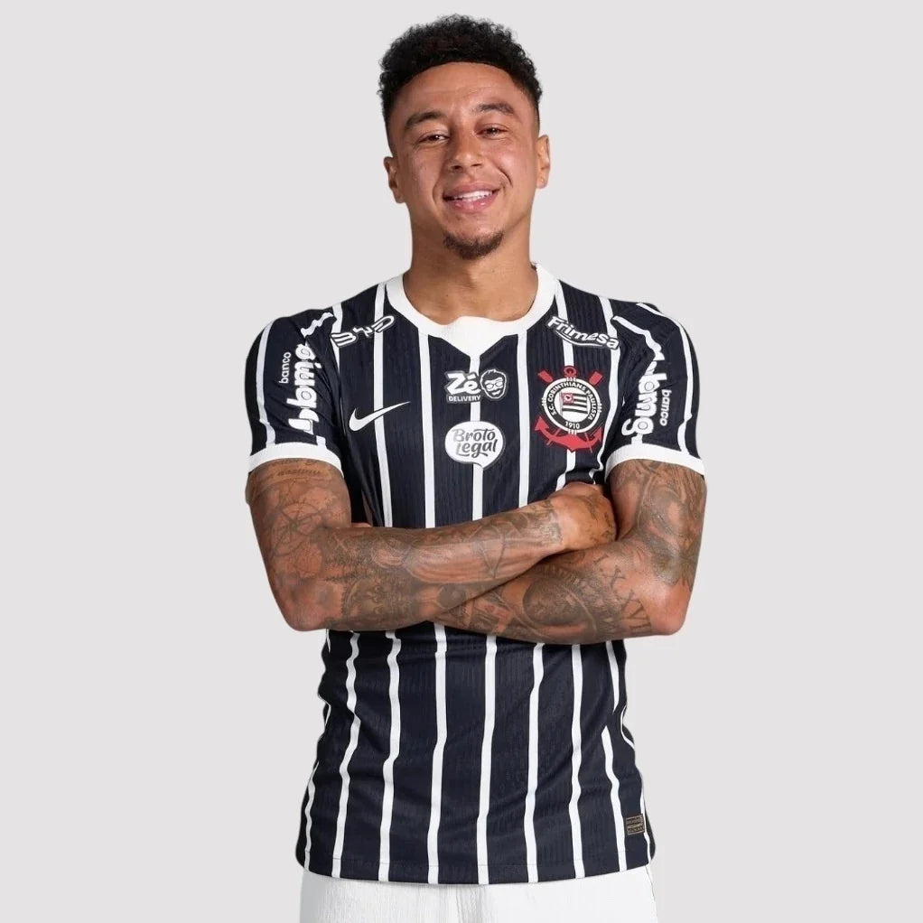 Camisa Corinthians 2026/27 II Jogador Com Patrocínios