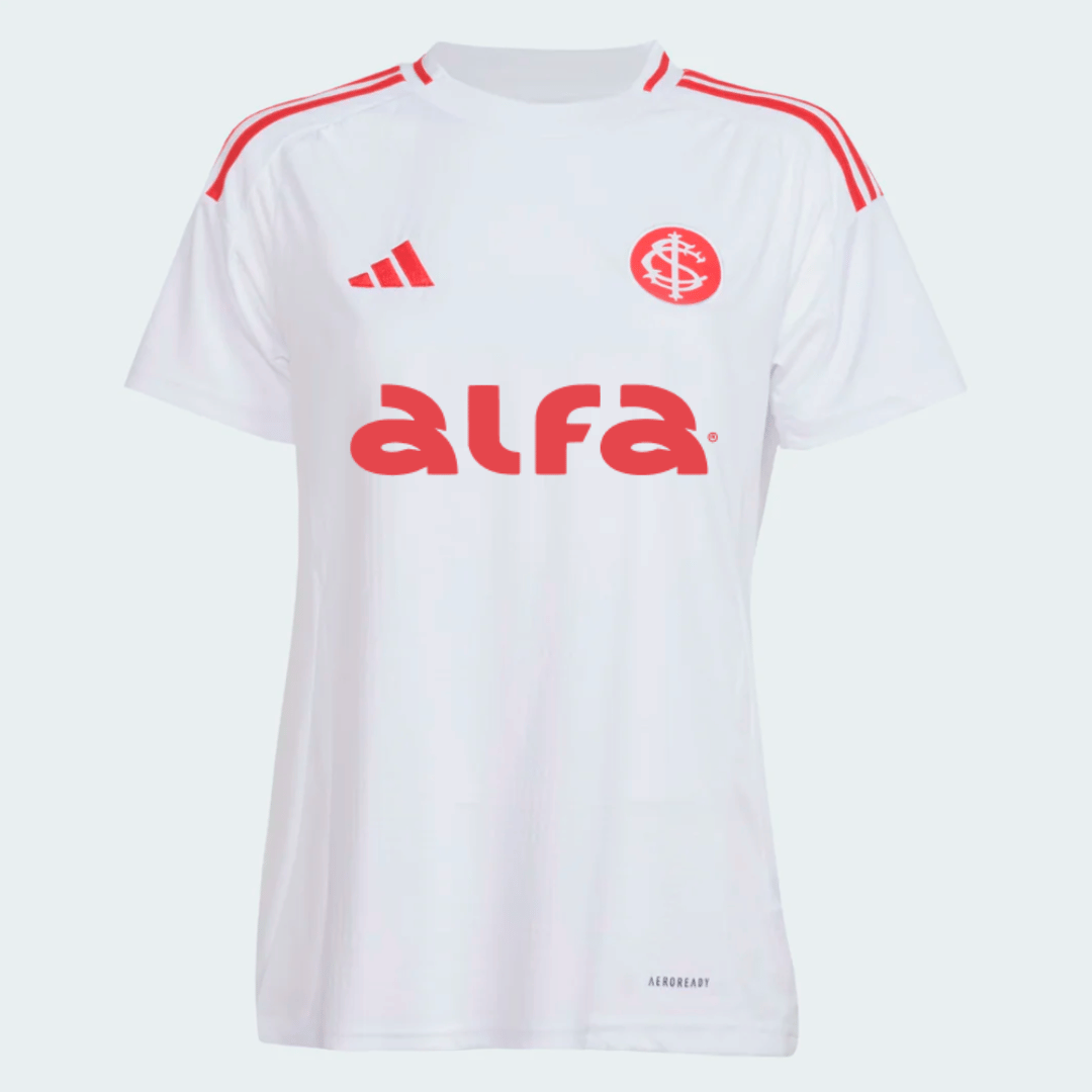 Camisa Feminina Internacional 2025/26 II Torcedor Com Patrocínios