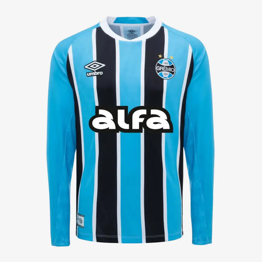 Camisa Grêmio 2025/26 I Manga Longa