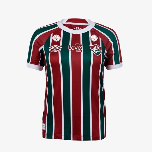 Camisa Feminina Fluminense 2025/26 I Torcedor Com Patrocinios