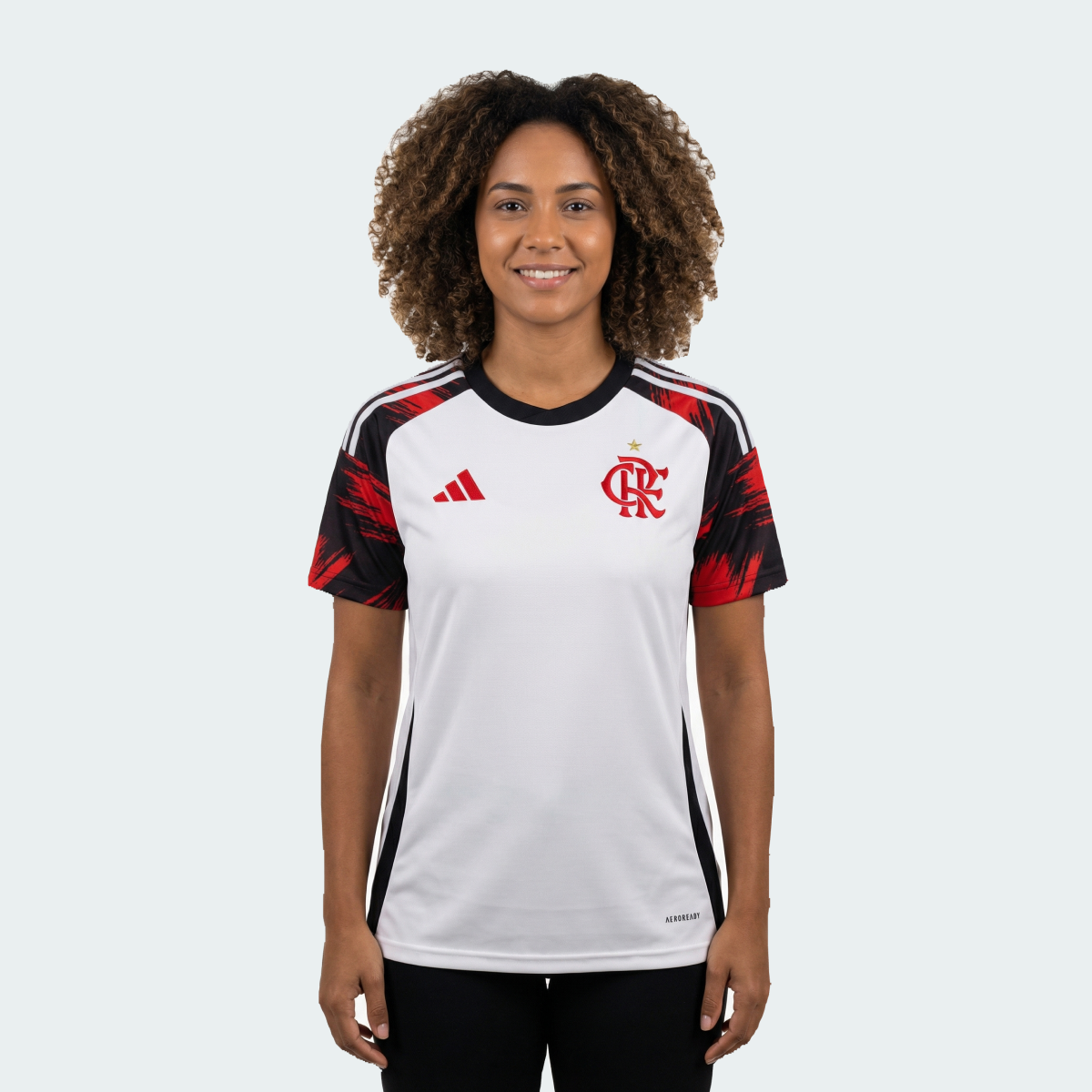 Camisa Feminina Flamengo 2025/26 II Torcedor
