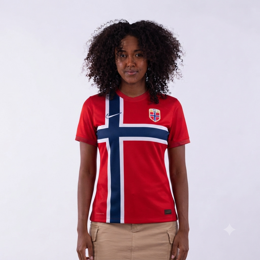 Camisa Feminina Noruega 2026/27 I