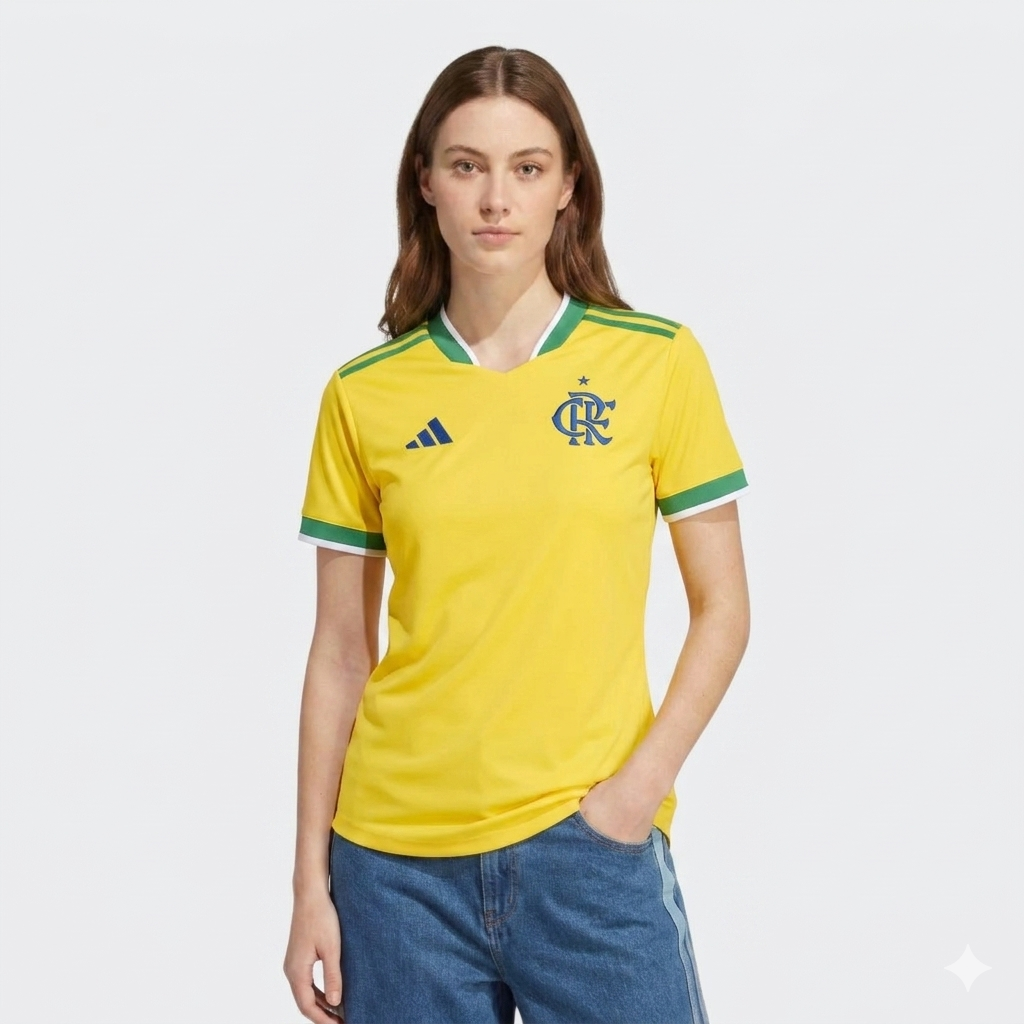 Camisa Flamengo Feminina Copa do mundo 2026/2027