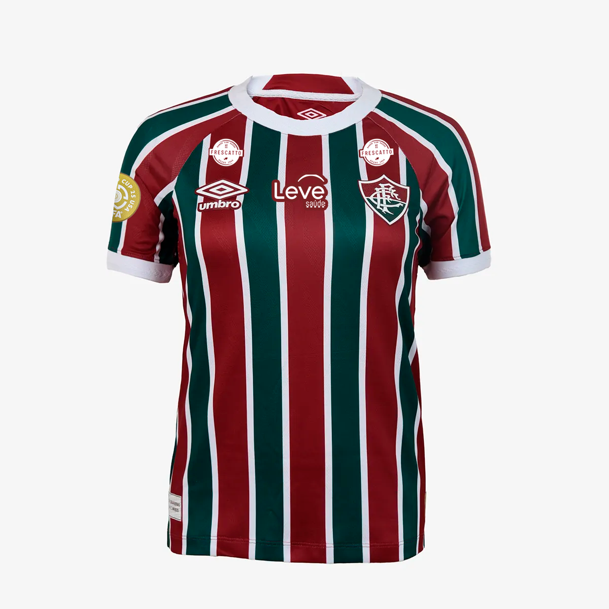 Camisa Feminina Fluminense 2025/26 I Torcedor Com Patrocinios