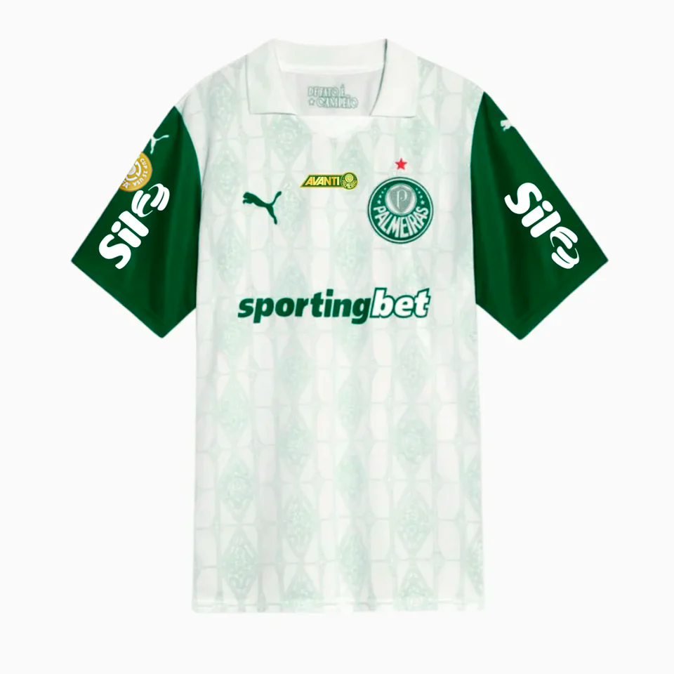Camisa Palmeiras 2025/26 II Torcedor Com Patrocínios