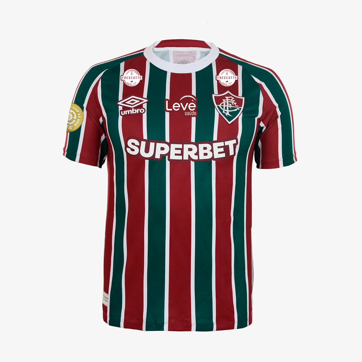 Camisa Fluminense 2025/26 I Torcedor Com Patrocinios